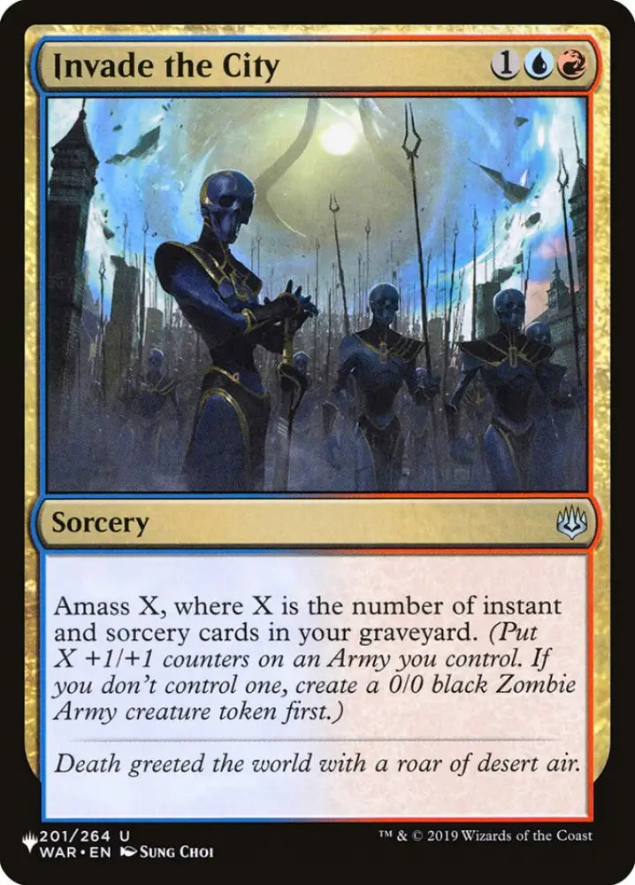 Invade the City [The List] - MTG Single