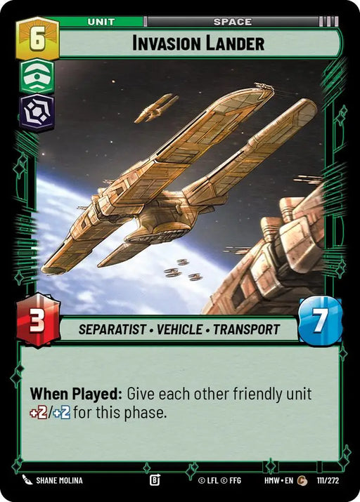 Invasion Lander (111/272) [Homeworlds]