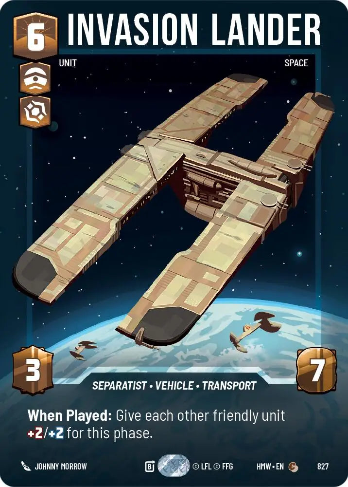 Invasion Lander (Prestige) (827) [Homeworlds]