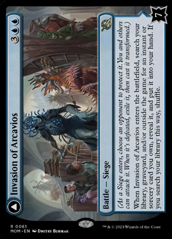 Invasion of Arcavios // Invocation of the Founders [March of the Machine] - MTG Single
