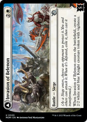 Invasion of Belenon // Belenon War Antherm [March of the Machine] - MTG Single