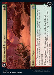 Invasion of Ergamon // Truga Cliffcharger [March of the Machine] - MTG Single