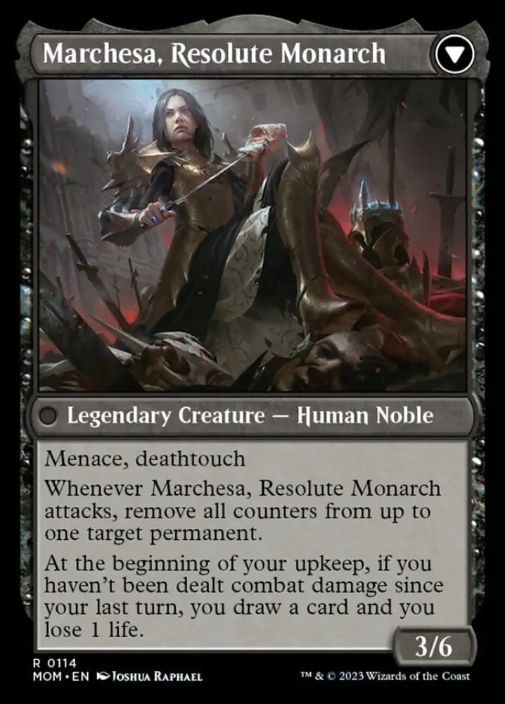 Invasion of Fiora // Marchesa Resolute Monarch [March of the Machine] - MTG Single