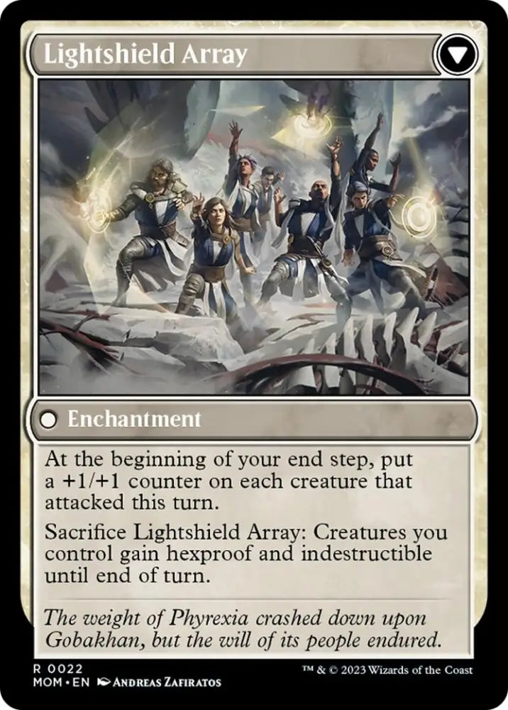 Invasion of Gobakhan // Lightshield Array [March of the Machine] - MTG Single