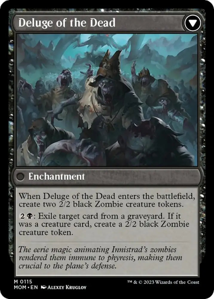 Invasion of Innistrad // Deluge of the Dead [March of the Machine] - MTG Single