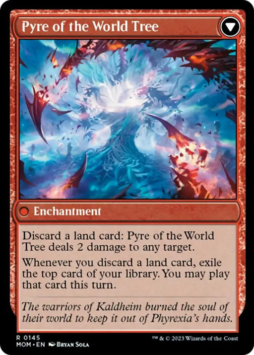 Invasion of Kaldheim // Pyre of the World Tree [March of the Machine] - MTG Single