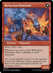 Invasion of Karsus // Refraction Elemental [March of the Machine] - MTG Single