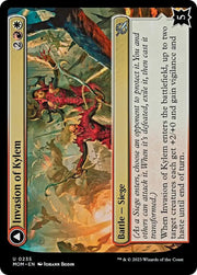 Invasion of Kylem // Valor’s Reach Tag Team [March of the Machine] - MTG Single