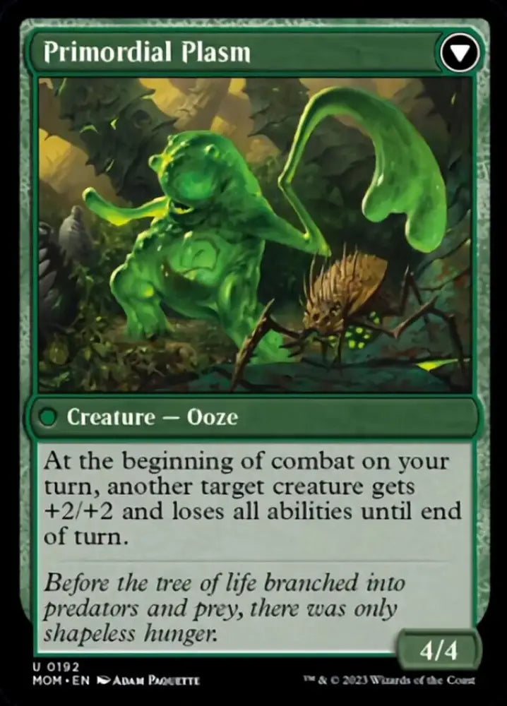 Invasion of Muraganda // Primordial Plasm [March of the Machine] - MTG Single