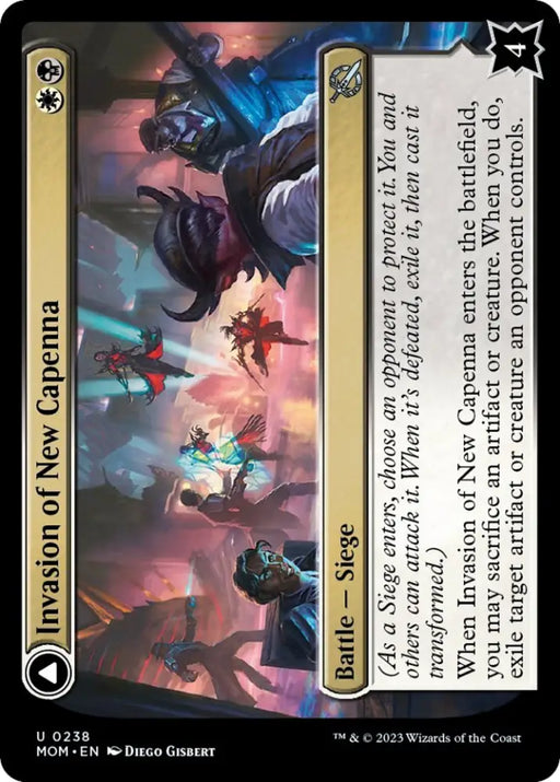 Invasion of New Capenna // Holy Frazzle-Cannon [March of the Machine] - MTG Single