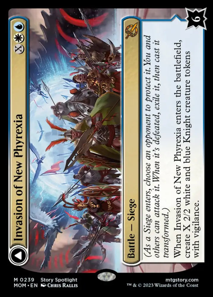 Invasion of New Phyrexia // Teferi Akosa of Zhalfir [March of the Machine] - MTG Single