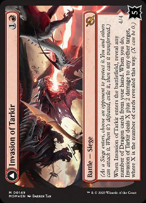 Invasion of Tarkir // Defiant Thundermaw [March of the Machine] - MTG Single