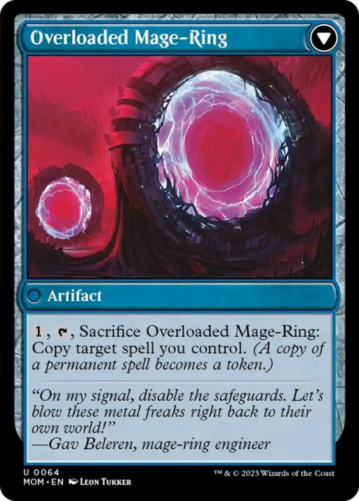 Invasion of Vryn // Overloaded Mage-Ring [March of the Machine] - MTG Single