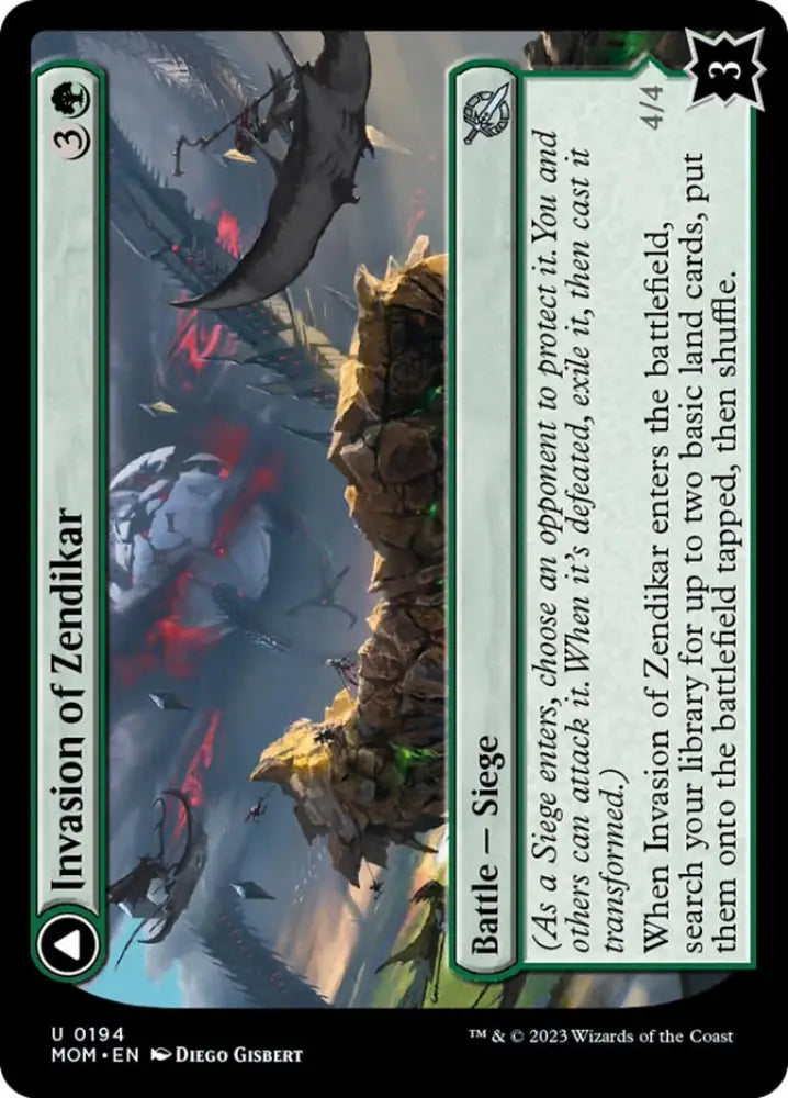 Invasion of Zendikar // Awakened Skyclave [March of the Machine] - MTG Single