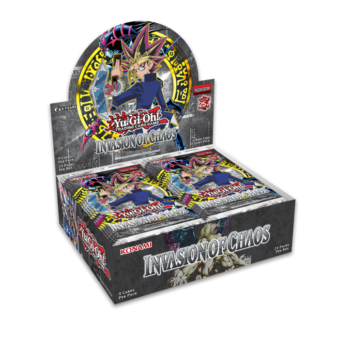 YGO 25ème Anniversaire : Invasion Of Chaos Booster Box