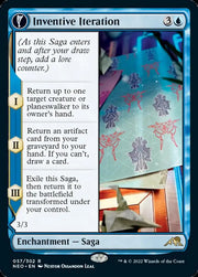 Inventive Iteration // Living Breakthrough [Kamigawa: Neon Dynasty] - MTG Single