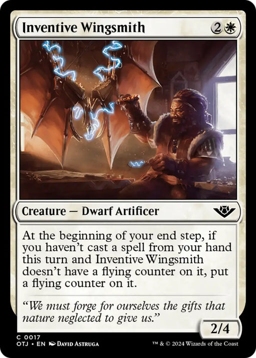 Inventive Wingsmith [Outlaws of Thunder Junction] - MTG Single