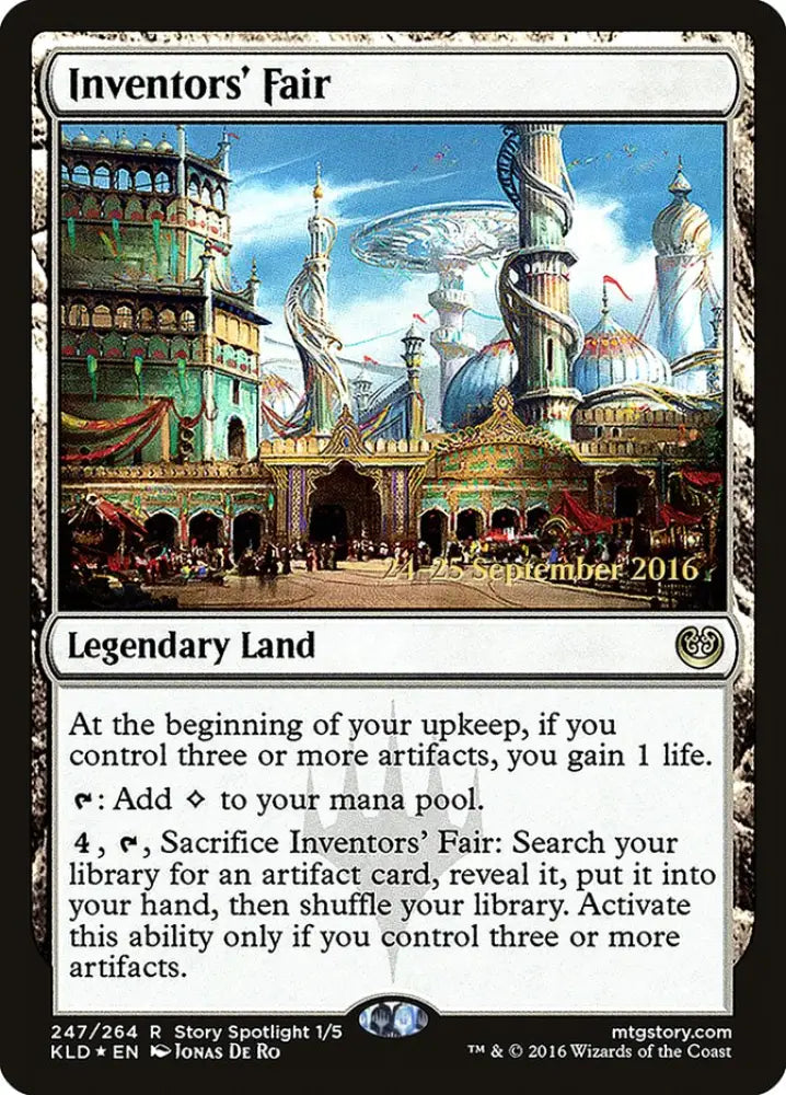 Inventors’ Fair [Kaladesh Prerelease Promos] - MTG Single