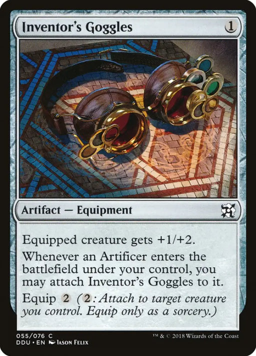 Inventor’s Goggles [Duel Decks: Elves vs. Inventors] - MTG Single