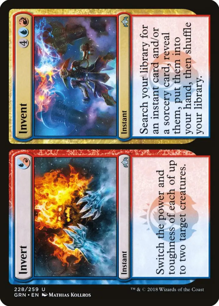 Invert // Invent [Guilds of Ravnica] - MTG Single