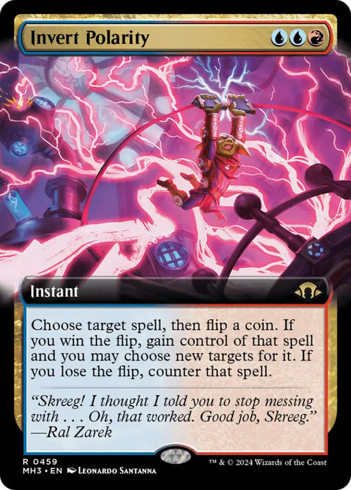 Invert Polarity (Extended Art) [Modern Horizons 3] - MTG Single