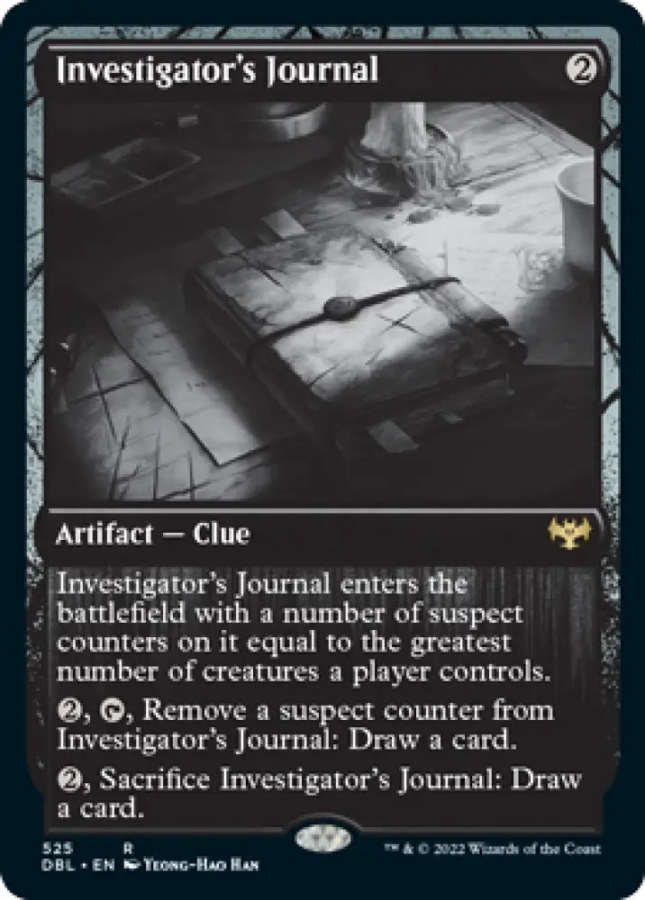 Investigator’s Journal [Innistrad: Double Feature] - MTG Single