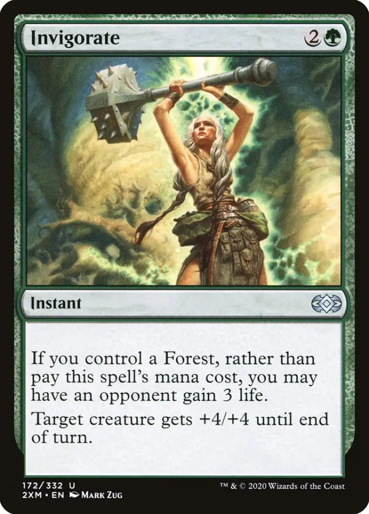 Invigorate [Double Masters] - MTG Single