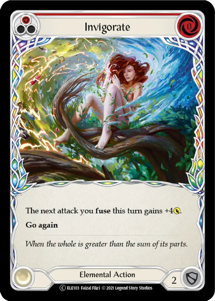 Invigorate (Red) [Tales of Aria Unlimited] Unlimited Normal - Flesh And Blood Single