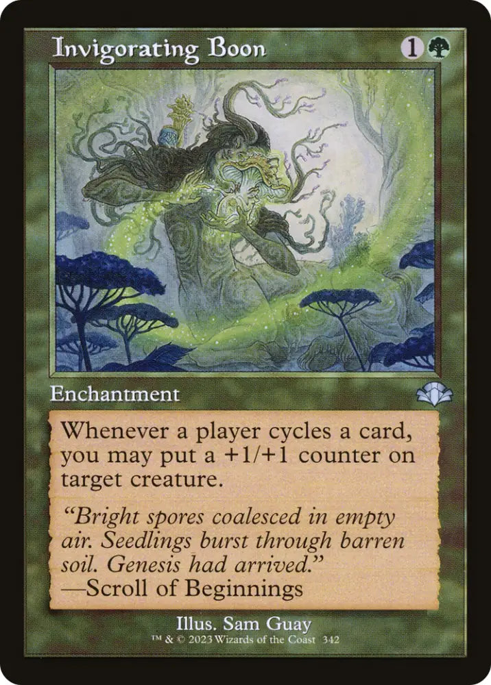 Invigorating Boon (Retro) [Dominaria Remastered] - MTG Single