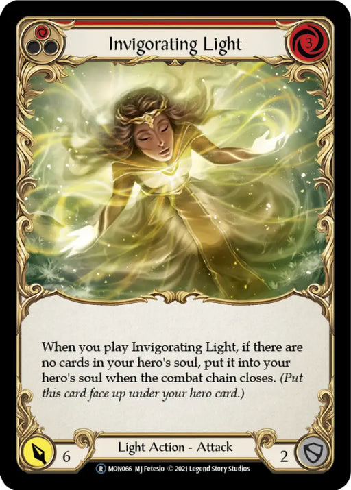 Invigorating Light (Red) [Monarch Unlimited] Unlimited Normal - Flesh And Blood Single