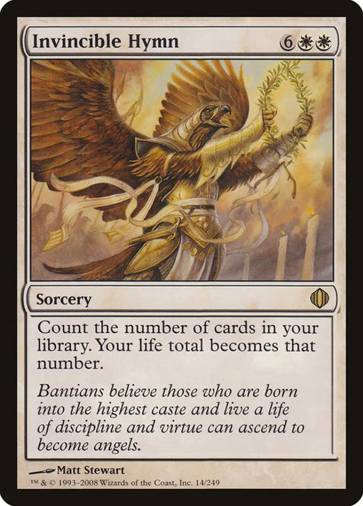 Invincible Hymn [Shards of Alara] - MTG Single
