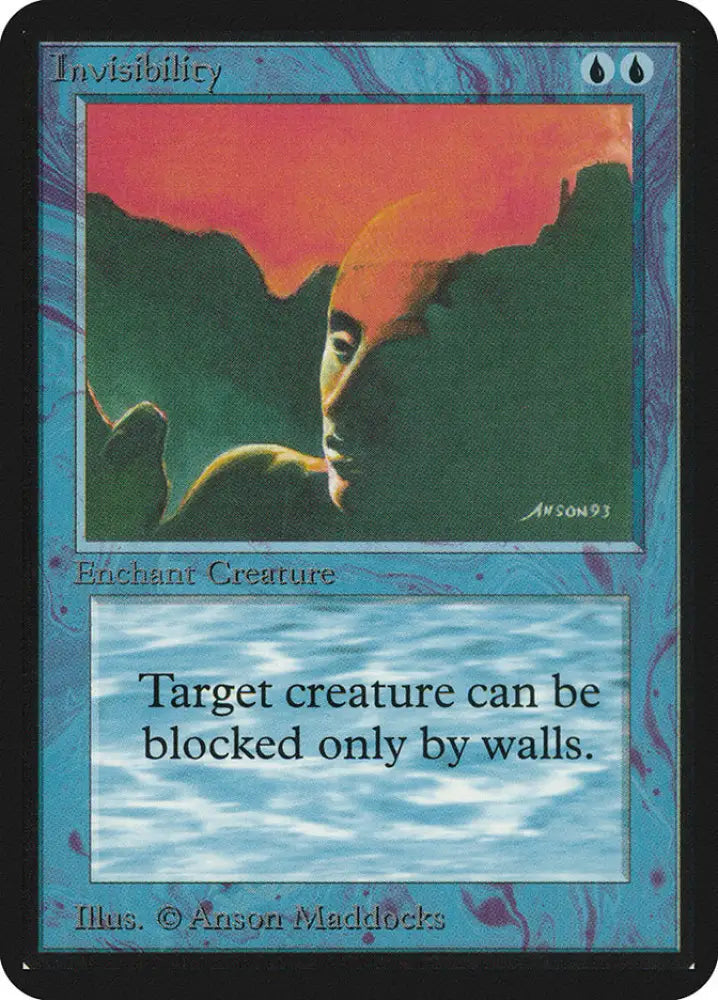 Invisibility [Alpha Edition] - MTG Single