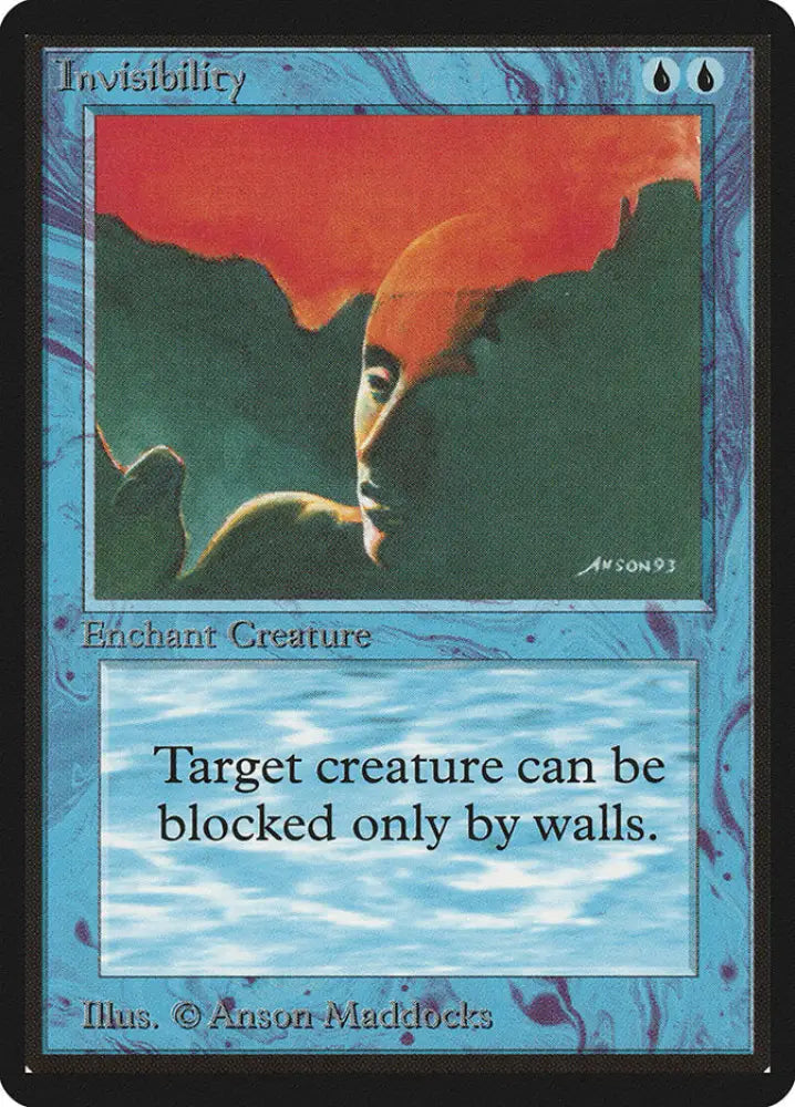 Invisibility [Beta Edition] - MTG Single