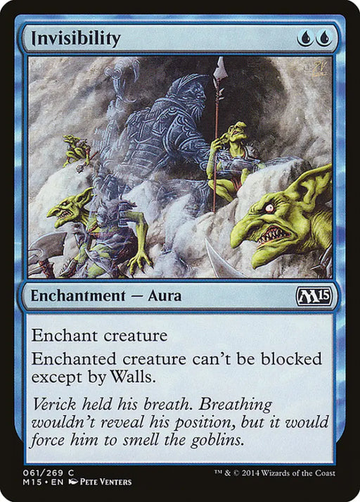 Invisibility [Magic 2015] - MTG Single