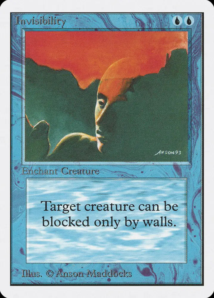 Invisibility [Unlimited Edition] - MTG Single
