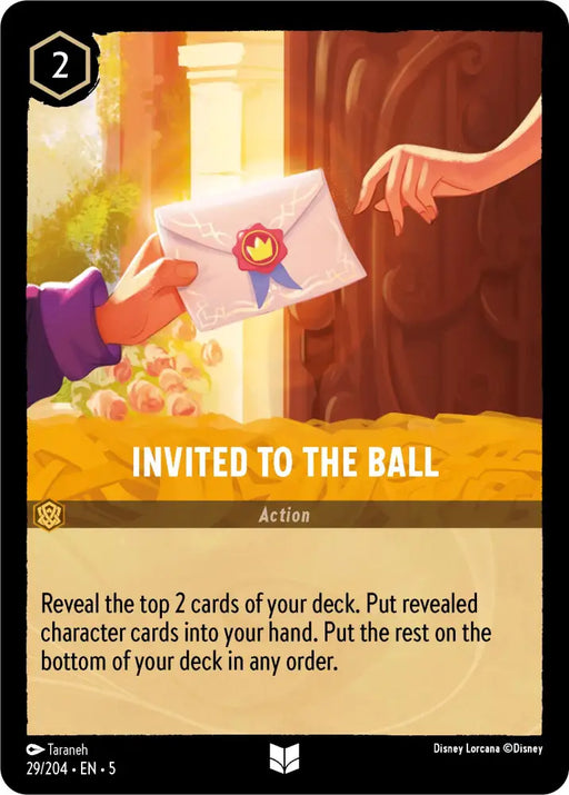 Invited to the Ball (29/204) [Shimmering Skies] - Lorcana Single