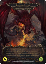Invoke Dracona Optimai // Dracona Optimai (Marvel) [Uprising] Cold Foil - Flesh And Blood Single