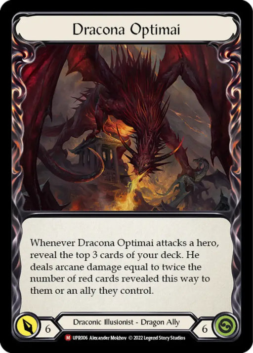 Invoke Dracona Optimai // Dracona Optimai [Uprising] - Flesh And Blood Single