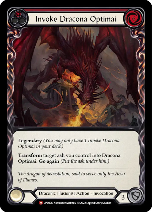 Invoke Dracona Optimai // Dracona Optimai [Uprising] - Flesh And Blood Single