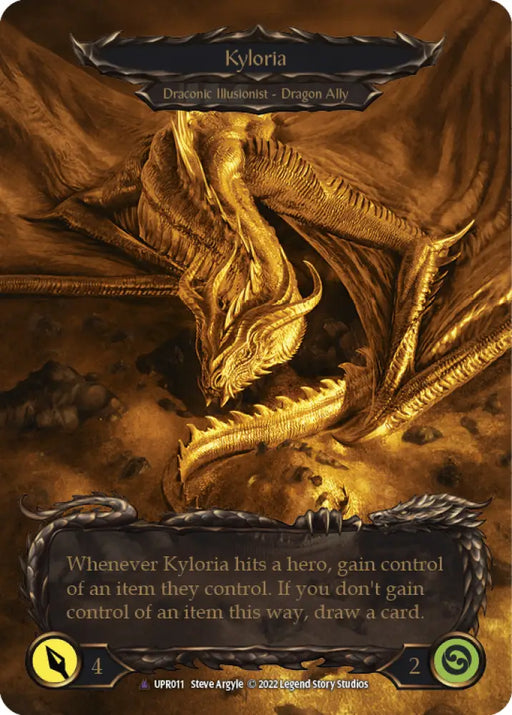 Invoke Kyloria // Kyloria (Marvel) [Uprising] Cold Foil - Flesh And Blood Single