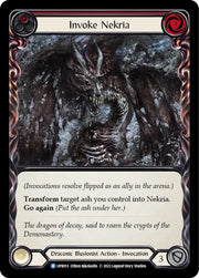 Invoke Nekria // Nekria [Uprising] - Flesh And Blood Single