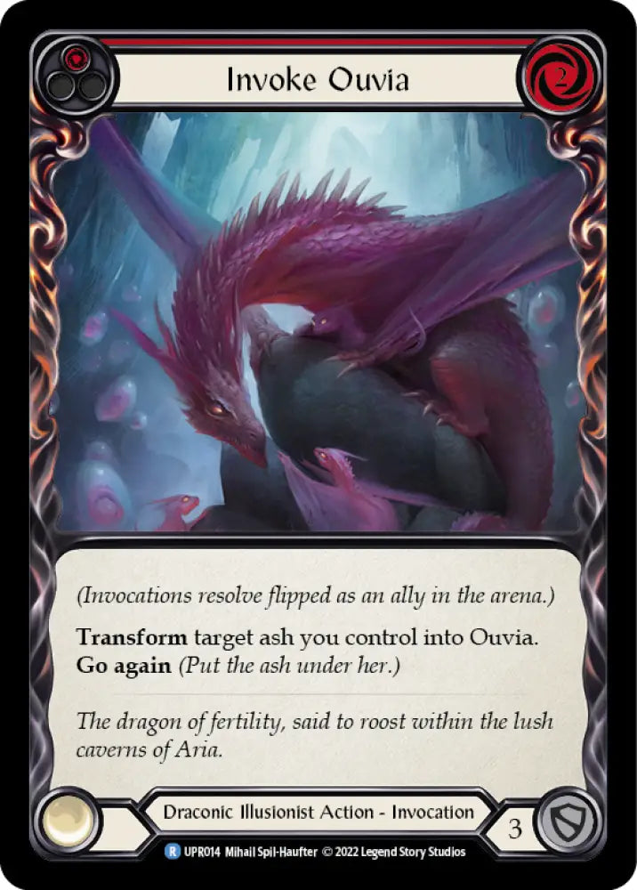 Invoke Ouvia // Ouvia [Uprising] - Flesh And Blood Single