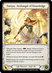 Invoke Suraya // Suraya Archangel of Knowledge [Dynasty] Cold Foil - Flesh And Blood Single