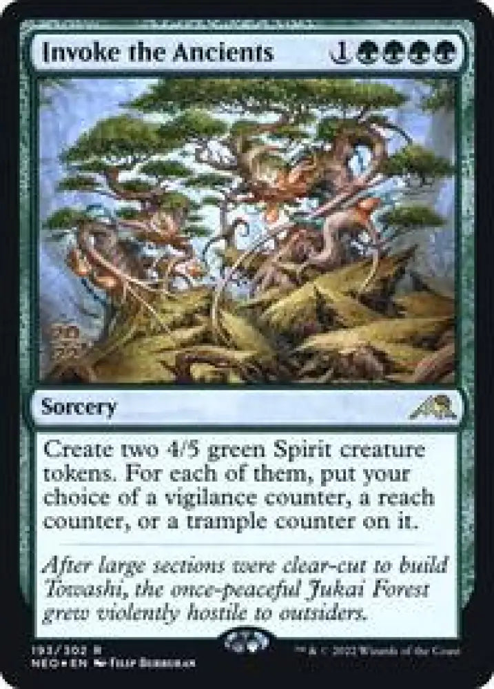 Invoke the Ancients (193) [Prerelease Cards]