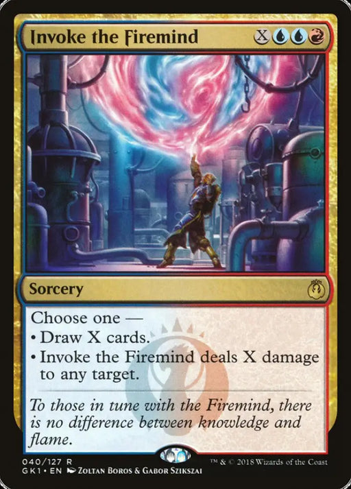 Invoke the Firemind [Guilds of Ravnica Guild Kit] - MTG Single