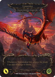 Invoke Vynserakai // Vynserakai (Marvel) [Uprising] Cold Foil - Flesh And Blood Single