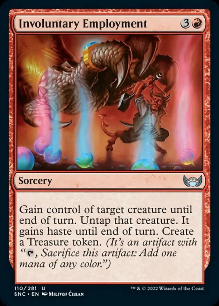Involuntary Employment [Streets of New Capenna] - MTG Single