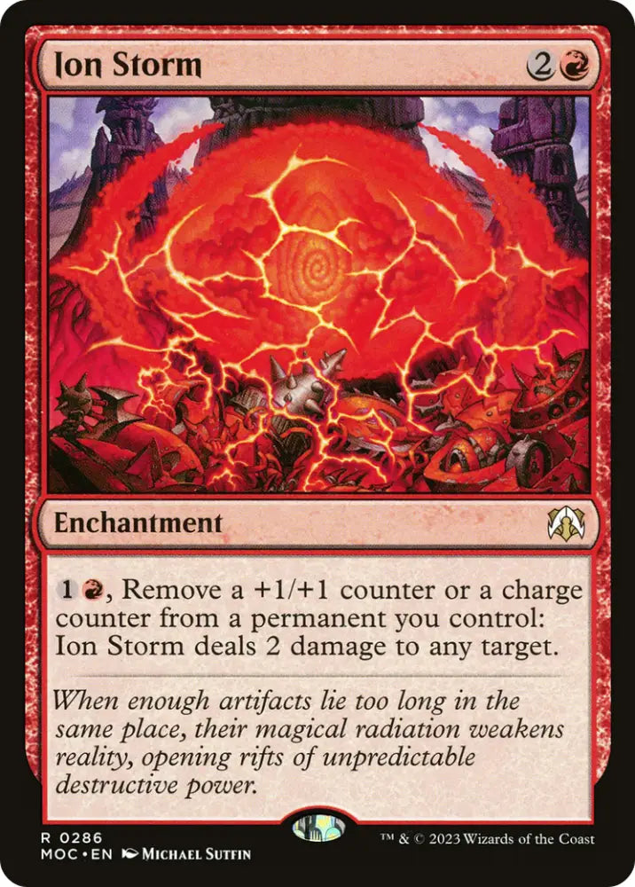 Ion Storm [March of the Machine Commander] - MTG Single