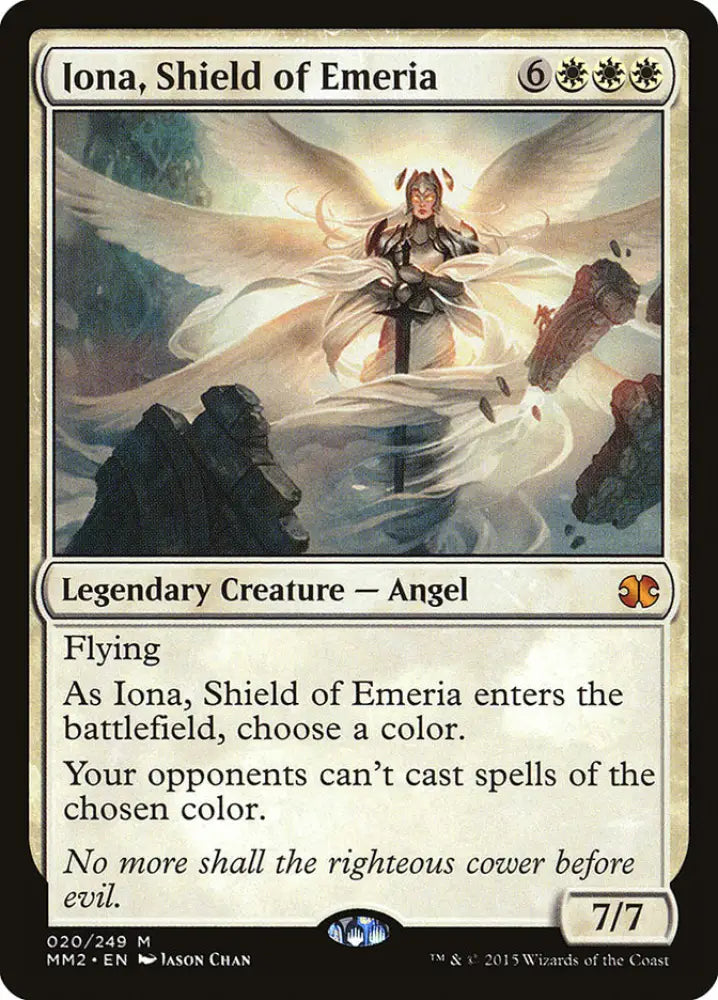 Iona Shield of Emeria [Modern Masters 2015] - MTG Single