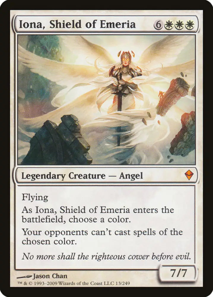 Iona Shield of Emeria [Zendikar] - MTG Single